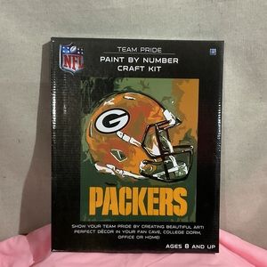 Green Bay Packers Paint by Number-Craft Kit